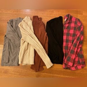 Sweaters and Shirt Bundle